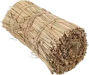 ifundom Natural Decor for Rustic Weddings Small Straw Block Decorative Table Ornament DIY Table Decor for Home Bedroom and Garden Compact Craftsmanship