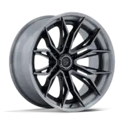 Fuel 1PC FC404 MUTINY 22X10 6X135 -18 87.10 GLOSS BLACK BRUSHED DARK TINT