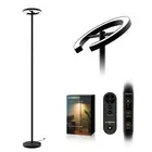 GLOWRIUM-H3B LED Floor Lamp with Remote, Eye-Care Reading Light with 4 Color ...