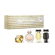Paco Rabanne Feminine Set Lady Million 5ml/olympea 6ml/fame Parfum 4ml/fame E...
