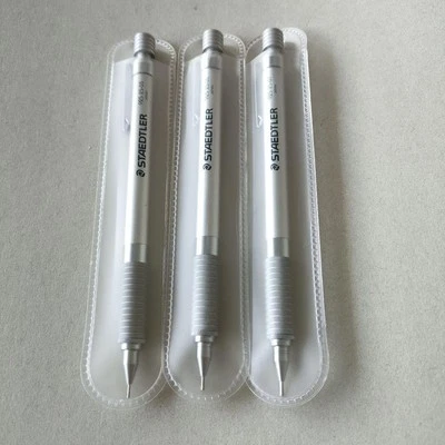STAEDTLER SILVER STAEDTLER 925-35 3 Mechanical Pens #d18bdf