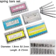 Dia 1.8mm 1.5mm Repair Tool Pin Watch Band Release Spring Bar Pins 6mm 8mm-25mm