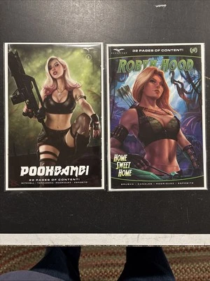 Robyn Hood Home Sweet Home # 1 C COMIC Tristan Thompson ZENESCOPE 2021/Pooh Vs B