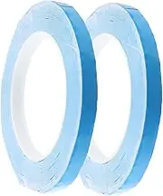 PRETYZOOM 2Rolls Double Sided Thermal Conductive Tape for LED Light Panels Efficient Heat Transfer for Electronics Strong Adhesion Easy to Use