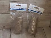 39 meter Jute Cord Burlap Rope Jewelry Necklace Bracelet String Craft 2 pcs