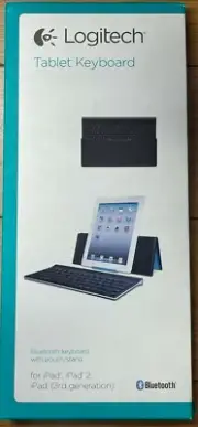 Logitech Tablet keyboard and folio case 920-003676