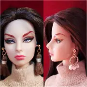 2Pairs 1/6 Scale Dolls Jewelry Accessories Earrings Fashion Soldier 12" Figure
