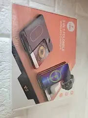 15W 3 IN 1 FOLDABLE WIRELESS CHARGER Sealed Box