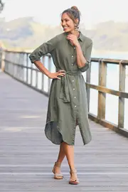Congo Shirt Dress--SHA-SH660