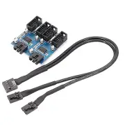 Motherboard 9Pin USB2.0 Extension Cable 9PIN to Dual 9PIN with Chip Support4863