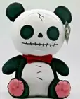 SUMMIT COLLECTION Furrybones Panda Bear Pandie Wearing Red Bow