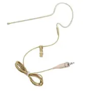 Single Headset Earset Microphone Tan for Sennheiser Wireless Systems Beige Color