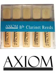 Axiom Clarinet Reed 1.5 - Box of Ten Quality Clarinet Reeds