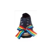 DANCING FEET Tap Shoes DANCE Attachments Elastic KIDS Toy PRETEND PLAY RAINBOW