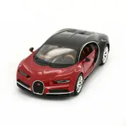 Maisto Licensed 1:24 scale Assembly Line Bugatti Chiron Coupe 2017 Diecast Model Car Red