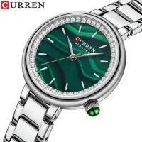 在飛比找蝦皮購物優惠-CURREN品牌 9089  鑲鑽 石英 防水 高級女士手錶