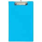 J.Burrows Foolscap Clipfolder PE Blue
