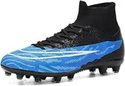 [LECYGNB] Boys Football Boots Astro Turf Trainers Kids Soccer Shoes Athletics Sport Shoes Professional Spikes Football Competition Shoes Teenager Indoor Outdoor Sneakers Unisex