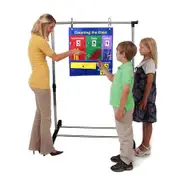 Counting Caddie and Place Value Pocket Chart for Classroom Home School Kindergarten Morning Meetings & Math Lessons