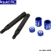 Hot Racing STRXF39W10 +10mm S2 Spring Steel Portal Drive Stub Axles TRA Trx-4