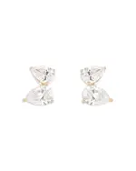 Adina Reyter 14K Yellow Gold Lab Grown Diamond Petal Stud Earrings