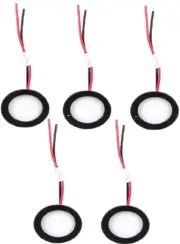 Bolsen 5PCS 20/25Mm Ultrasonic Mist Maker Fogger Ceramics Discs with Wire & Seal