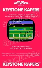 Atari 2600 Replacement Label - Keystone Kapers