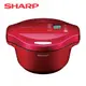 ［SHARP 夏普］2.4L 0水鍋-蕃茄紅/洋蔥白 KN-H24TB