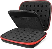 KOMBIUDA Dice Storage Bag Large Pockets for Dice Organizer Portable Table Game Accessories