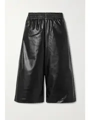 [ATM ANTHONY THOMAS MELILLO] ATM ANTHONY THOMAS MELILLO - Vegan Leather Culottes - Black - small small Black