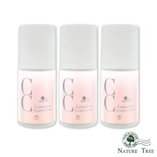 Nature Tree 白皙無瑕柔光輕透CC霜 PLUS 30ml 3入組