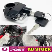 Motorbike Anti-theft Locker Locking Device Shockproof Helmet Lock Aluminum