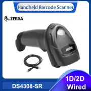Zebra DS4308-SR00007ZZAP Corded Handheld 2D Barcode Scanner Reader w/ USB Cable