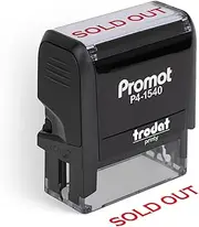 Promot Sold Out - Self Inking Rubber Stamp - Ink Stamps