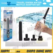 CleanStream Travel Enema Anal DouchePremium Detox Cleansing System Pump Kit