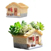 Succulent Plant Pots | Cottage Country House Design | Succulents, Cactus, Mini Plants | Stationery Organiser (Style 2)