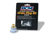 B&M Drain Plug Kit Universal, 1/2"-20 Outside Threads, 1/8" NPT Plug