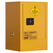 PRATT Oxidising Agent Storage Cabinet 30L 1 Door 1 Shelf