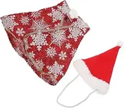 BESPORTBLE Unique Pet Christmas Outfit Dog and Cat Cape Hat for Celebrations and Photoshoots
