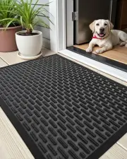 Outdoor Mat for Front Door Home Entrance Outside Entry Patio Waterproof Heavy...