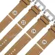 Watchband / 同寬 20.22.24.26mm / 經典復刻時尚指標加厚版牛皮錶帶 駝色