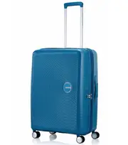 American Tourister Curio 2 - 69 cm Expandable Spinner Suitcase - Pacific Blue