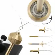 Portable Fishing Dubbing Twister/Spinner Brass Jig Fly Tying Twister Tool
