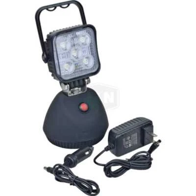 Rechargeable LED Work Light with Magnetic Base, 650 Lumens, 3 Modes