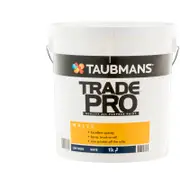 Taubmans 15L Trade Pro White Low Sheen Interior Wall Paint