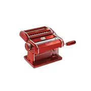 Marcato Atlas 150 Machine Italy Red Includes Pasta Cutter Hand Crank Instruction