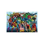 Marvel Comics Retro Running Comic Book Poster/Wall Art 91.5x61cm Wall Decor