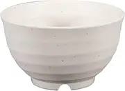Takano Create M-110 Rice Bowl (Large), Melamine Resin, Made in Japan, Dishwasher Safe, Japanese Food, Tableware, Lightweight, White Sesame