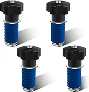4-Piece Knob Tightening Twist Lock Anchor Kit Replacement for Sportsman Polaris RZR Polaris Lock ATV Anchor Fixed Tool Cooler and Ride Mount Heavy Duty Swivel
