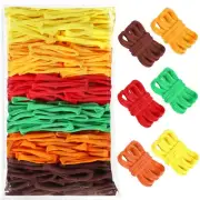 600 PCS Loom Loops Potholder Kit Weaving Loom Kit Potholder Loom Loops Weavin...